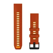 Garmin QuickFit 22 - curea silicon - portocaliu Autumn Orange I Spark Orange