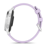 Garmin - Lily 2 Active - Argintiu, curea de silicon Purple Jasmina