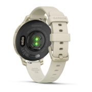 Garmin - Lily 2 Active - Lunar Gold, curea de silicon Bone