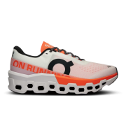On Cloudmonster 2 - pantofi alergare pentru femei - Alb portocaliu Undyed | Flame
