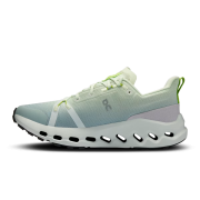 On - pantofi alergare trail pentru femei - Cloudsurfer Trail WP - verde gri Lima | Mineral