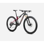 Bicicletă MTB XC full suspension Orbea OIZ M-PRO - Diamond Carbon View (Matt) | Cherry Red (Gloss)
