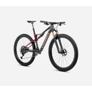 Bicicletă MTB XC full suspension Orbea OIZ M-TEAM FACTORY - Diamond Carbon View (Matt) | Cherry Red (Gloss)