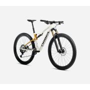 Bicicletă MTB XC full suspension Orbea OIZ M10 AXS - Ivory White (Gloss) | Bumblebee Yellow (Matt)