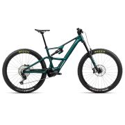 Bicicletă electrică eMTB Trail Orbea RISE LT H10 - Escape Green | Splash Ice Green (Gloss)