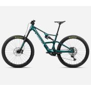 Bicicletă electrică eMTB Trail Orbea RISE LT H10 - Escape Green | Splash Ice Green (Gloss)