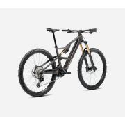 Bicicletă electrică eMTB Trail Orbea RISE LT M10 420W - Cosmic Carbon View | Golden Sand (Gloss)
