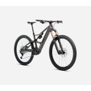 Bicicletă electrică eMTB Trail Orbea RISE LT M10 420W - Cosmic Carbon View | Golden Sand (Gloss)