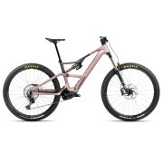 Bicicletă electrică eMTB Trail Orbea RISE LT M10 420W - Desert Rose | Carbon Raw (Matt)
