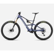 Bicicletă electrică eMTB Trail Orbea RISE LT M10 420W - Tanzanite Carbon View | Carbon Raw (Matt)