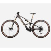 Orbea RISE SL M-LTD 2025 - bicicleta electrica MTB full suspension 29" - Cosmic Carbon View - Golden Sand (Gloss)
