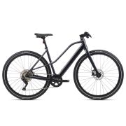 Orbea Vibe MID H30 2022 - bicicleta electrica pentru oras - negru Metallic Night Black (Gloss)
