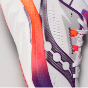 Saucony - pantofi alergare pentru barbati - Endorphin Speed 4 - Alb albastru white I viziblue