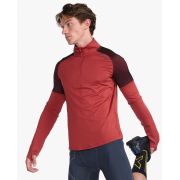 2XU - bluza - Light Speed - 1/2 - Zip Chilli - Oil Black Reflective