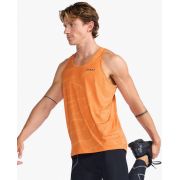 2XU - maiou tehnic - Light Speed Singlet - Spiral Black Reflective