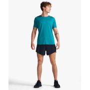 2XU - tricou tehnic - Light Speed Tee - Jade - Glacier Reflective