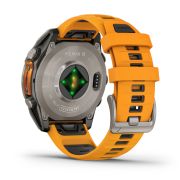 Garmin fenix 8 AMOLED Sapphire 47mm - smartwatch premium GPS argintiu Titanium