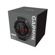 Garmin fenix 8 AMOLED Sapphire 47mm - smartwatch premium GPS negru Titanium DLC