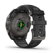 Garmin fenix 8 AMOLED Sapphire 47mm - smartwatch premium GPS negru Titanium DLC