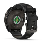 Garmin fenix 8 SOLAR Sapphire 47mm - smartwatch premium GPS negru Titanium DLC