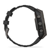 Garmin fenix 8 SOLAR Sapphire 47mm - smartwatch premium GPS negru Titanium DLC