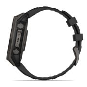 Garmin fenix 8 SOLAR Sapphire 47mm - smartwatch premium GPS negru Titanium DLC