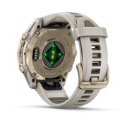 Garmin fenix 8 AMOLED Sapphire 43mm - smartwatch premium GPS soft gold Titanium