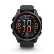 Garmin fenix 8 AMOLED Sapphire 43mm - smartwatch premium GPS negru Titanium DLC