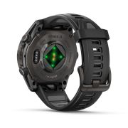 Garmin fenix 8 AMOLED Sapphire 43mm - smartwatch premium GPS negru Titanium DLC