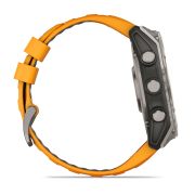 Garmin fenix 8 AMOLED Sapphire 51mm - smartwatch premium GPS argintiu Titanium