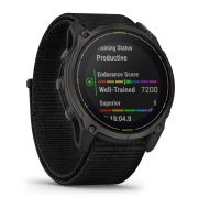 Garmin Enduro 3 Sapphire SOLAR ceas ultra multisport GPS gri titanium DLC