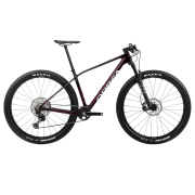 Bicicletă MTB XC hardtail Orbea ALMA M PRO - Red Wine Carbon View (Gloss) | Carbon Raw (Matt)
