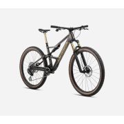 Bicicletă MTB All Mountain full suspension Orbea OCCAM LT M30 - Cosmic Carbon View | Metallic Olive Green (Gloss)