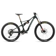 Bicicletă MTB Enduro full suspension Orbea RALLON M-TEAM - Forest Green | Blue Stone (Gloss)