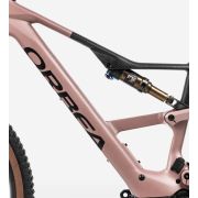 Bicicletă electrică eMTB Trail Orbea RISE SL M20 420W - Desert Rose | Carbon Raw (Matt)