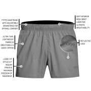 CEP - pantaloni scurti - Loose Fit Shorts - grey