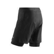 CEP - pantaloni scurti 2 in 1 - Training 2in1 Shorts W - Negru
