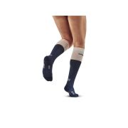 CEP - sosete compresie inalte - Bloom Socks Running tall W - Albastru
