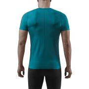 CEP - tricou pentru alergare cu maneca scurta - Run UltraLight Shirt - Petrol