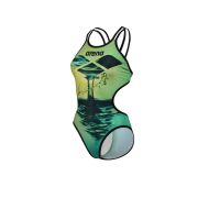 Arena - costum inot femei intreg - One Double Cros - Soft Green