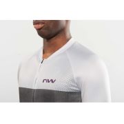 Northwave - tricou ciclism cu maneca scurta barbati Blade Air - alb gri mov inchis