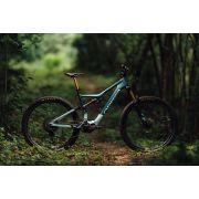 Orbea RISE M10 Chameleon Goblin Green (Gloss)-Black (Matt) - măsura S - bicicletă electrică eMTB Trail