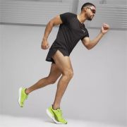 Puma - pantofi alergare pentru barbati Deviate Nitro 2 - verde fluo Lime Pow negru alb