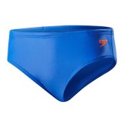 Speedo - costum inot baieti - slip - Essential logo - Albastru| Portocaliu