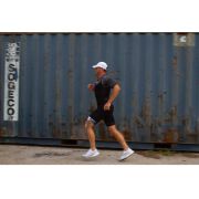 Z3R0D - Costum triatlon cu maneca scurta barbati START TTSUIT trisuit - negru gri strobo light