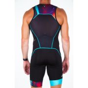 Z3R0D - Costum triatlon fara maneci - barbati - START TRISUIT - new wave