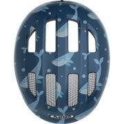 Abus - casca ciclism copii Smiley 3.0 - albastru inchis balene