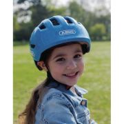 Abus - casca ciclism copii Smiley 3.0 - mov inchis model stelute