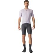 Castelli - tricou ciclism cu maneca scurta pentru barbati Espresso Jersey - mov deshis mist gri inchis