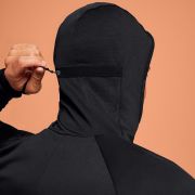 On Cloud - jacheta vreme rece barbati cu fermoar si gluga Climate Zip Hoodie - negru